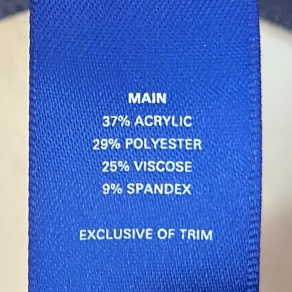 Kit and Ace Banyan Jumpsuit- Blue Tie Waist Casual Romper- Size Small - Picture 11 of 13